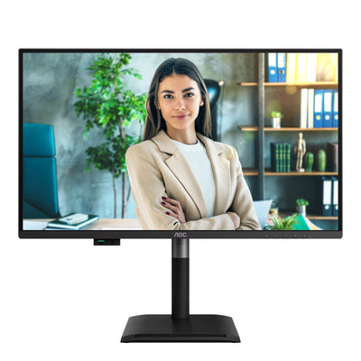 Aoc Q27P4CV 27 IPS QHD 120HZ 4MS HDMI 2.0 DP USB C DP Alt Mode Pd 96W Has — image 1