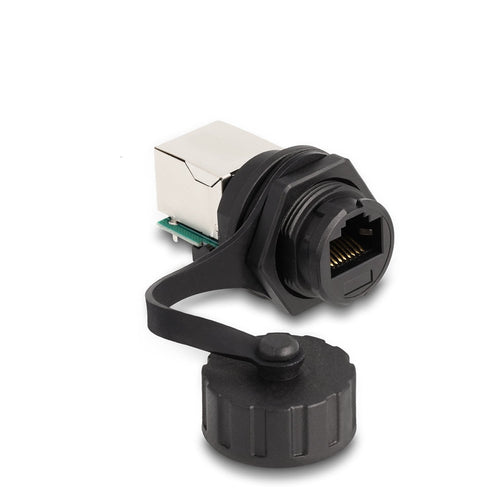 Delock Empalme Cable RJ50 Connector Female a RJ50 Connector Female Assembly With Verschlusskappe IP68 Staub- A — image 1