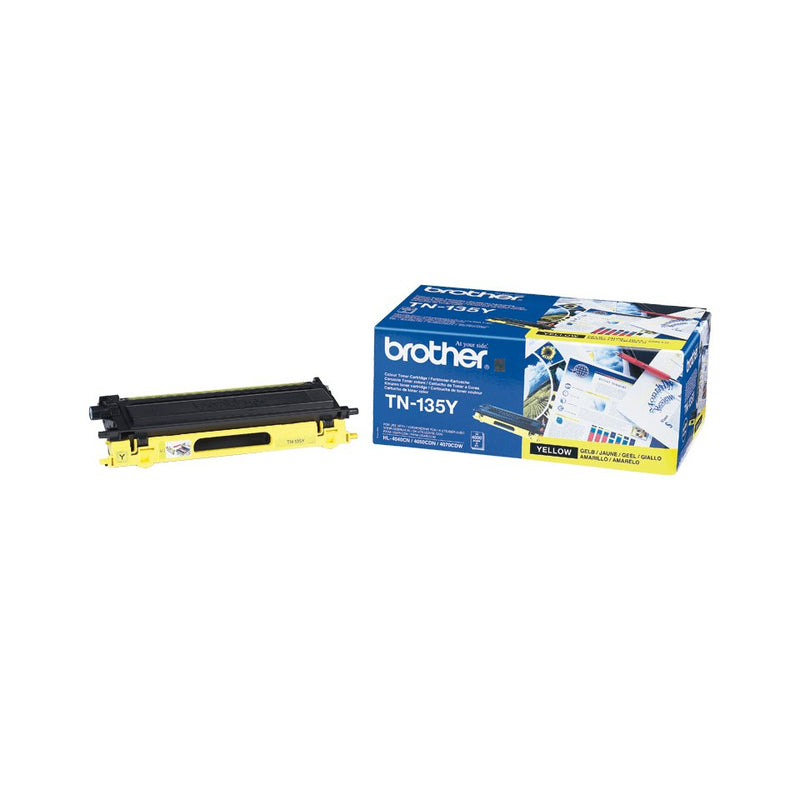 Brother Genuine Toner TN135Y Yellow TN-135Y