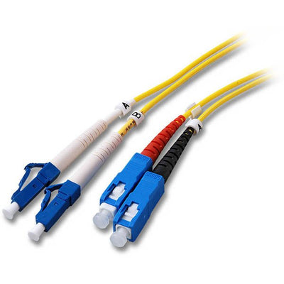 Efb Duplex Network Cable Lc-sc OS2 G652D 5M Lszh 2MM Yellow — image 1