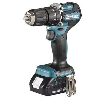 Makita Drill Percutor Wireless DHP487RAJ, 18 Voltios DHP487RAJ — image 1