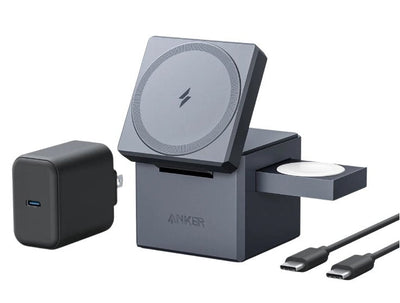 Anker Charger 3 1 With Magsafe Bucket Grey — image 1