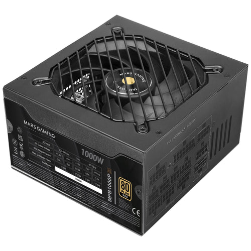 Mars Gaming Power Supply Alim. 1000W Si 80 + Gold Div Class'especificaciones'. Div Class'especificaciones'. 10 — image 1