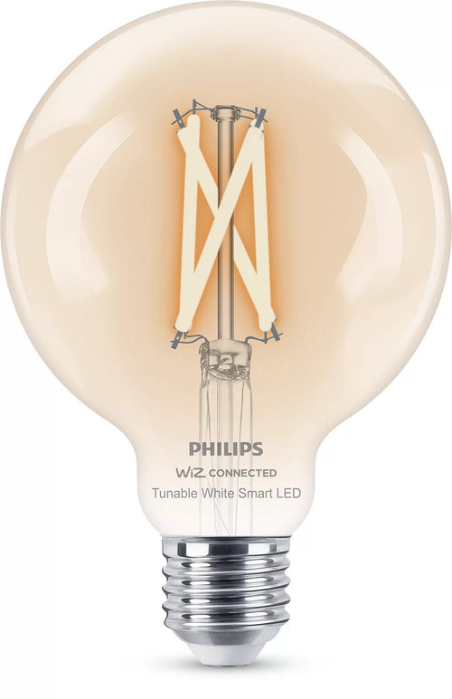 Philips Smart Globo With Filamento Transparent 7W (equiv. 60W) G95 E27 — image 1