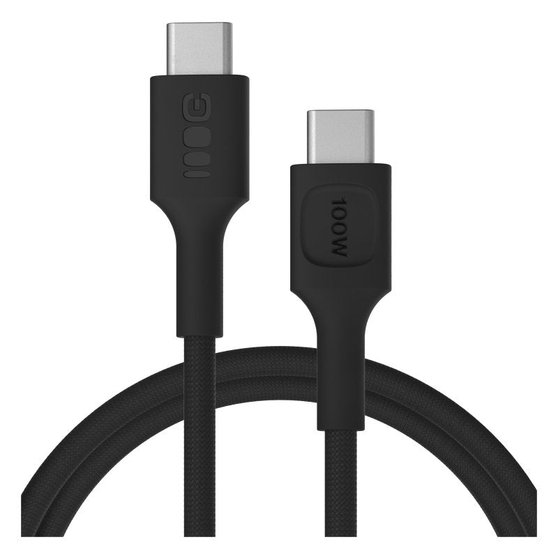 Green Cell Cable Powerstream USB-C (100W, Charging Fast Pd, 120), Colour Black