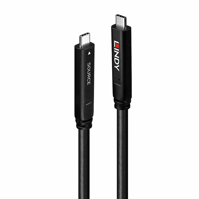 Lindy Cable 43398 USB 3.2 Gen 1 (3.1 Gen 1) 10M USB C Black