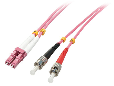 Lindy Cable Dúplex Fibre Optic Lc/St OM4 5M 50/125ÆM Multimode — image 1
