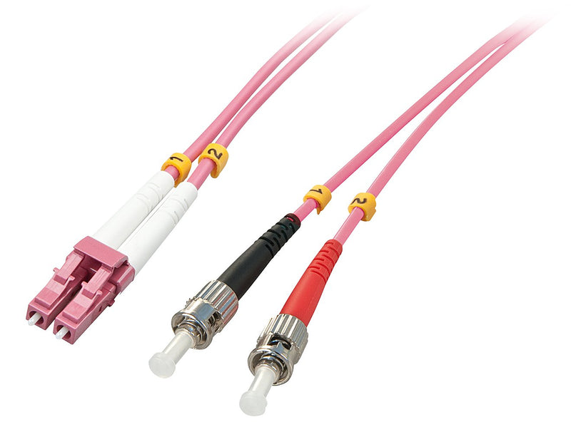 Lindy Cable Dúplex Fibre Optic Lc/St OM4 10M 50/125ÆM Multimode