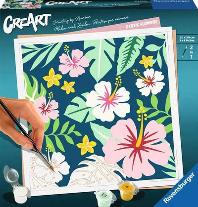 Ravensburger Creart - Plantas Exóticas, Pintura 23729 — image 1
