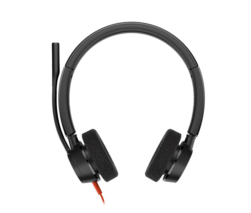 HP Headphones Stereo Poly Blackwire 3320 USB-C + Adapter USB-C/a