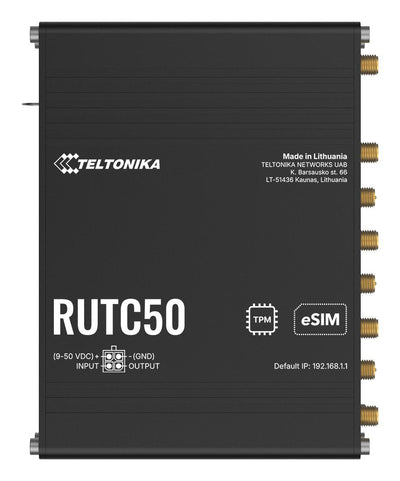 Teltonika · Router · RUTC50 · 5G Modem Router WIFI6 · Esim — image 1