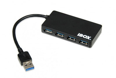 I-box Hub USB 3.0 4 Ports Slim Black — image 1