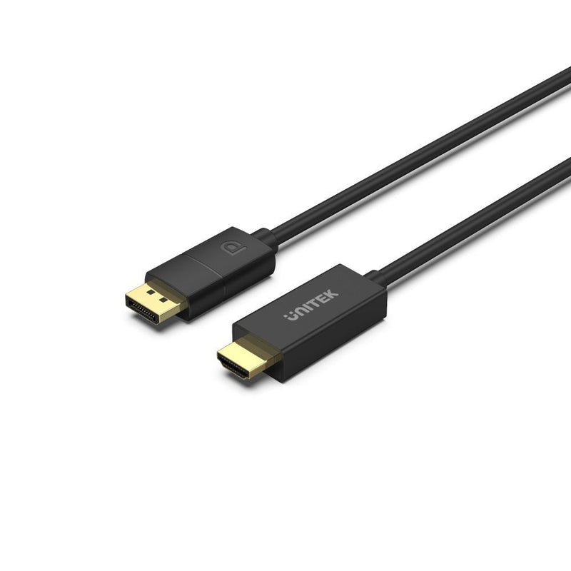 Unitek Cable DisplayPort 1.2, Hdmi, 4K@60HZ, 1,8M, V1608A