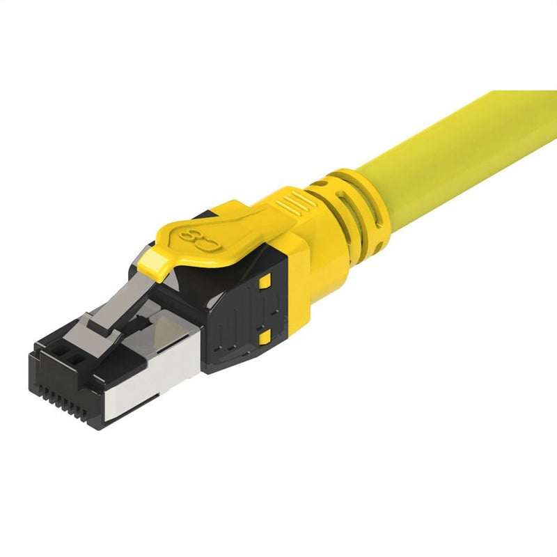 Roline S FTP- Pimf- Network Cable KAT.8 Class I Lsoh Hilo Trenzado Yellow 3M