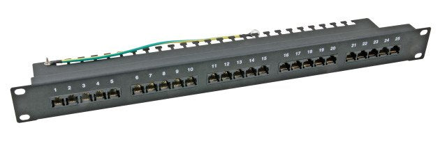 EFB Elektronik 37595SW.2 Patch Panel 1U