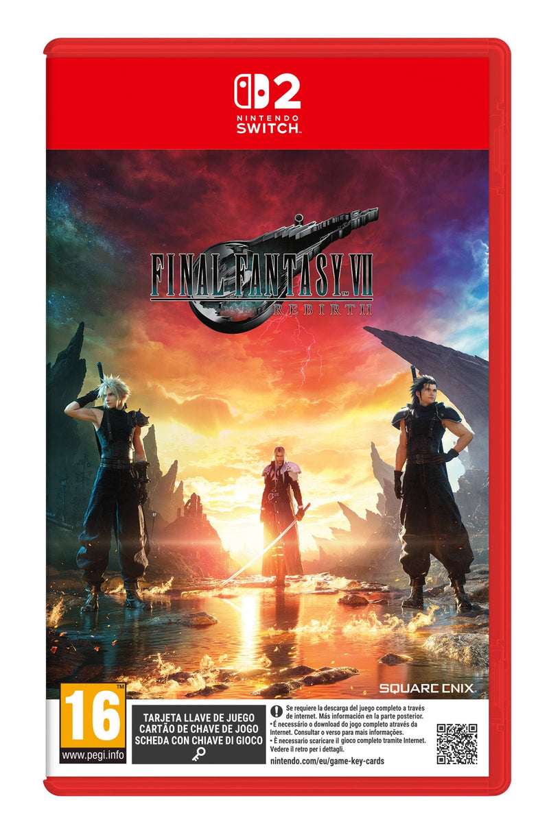 Set Final Fantasy Vii Rebirth (gkc) - Switch 2 Switch 2