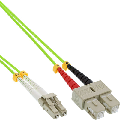 Inline Cable Dúplex Fibre Optic Lc/Sc 50/125 ?m OM5 0,5M — image 1