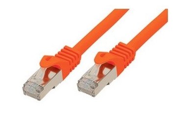 Shiverpeaks RJ45 Network Cable S FTP, CAT.7 Lszh 1,5M Orange