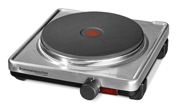 Rommelsbacher Board Cocción Ak 2099/ And Steel Inoxidable/Black Ak 2099/ And