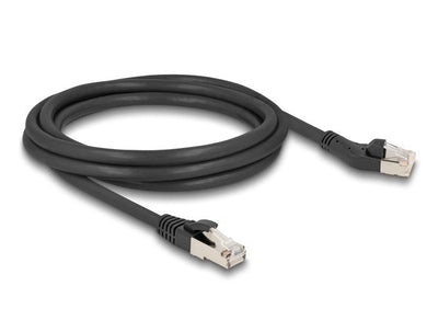 Delock RJ45 Network Cable CAT.8.1 S/FTP Male 45° Nach Links Angular — image 1