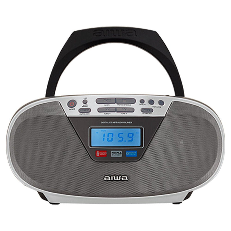 Aiwa Radio Cd Laptop Bbtu 400SL 6W Rms USB Bluetooth