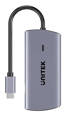 Unitek D1113CGY01 Hub Interfaz 2 X USB 3.2 Gen 2 (3.1 Gen 2) Type-c 1000 Mbit/S Grey