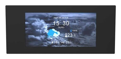 Thermaltake Kit Panel LCD 6 Pulgadas View 600 Tg, Screen Black AC-080-OO1NAN-A1 — image 1