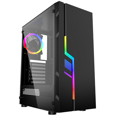 Gembird PC Case Fornax 2000 RGB LED Strip RGB Rear Fan With Ajuste Colour — image 1