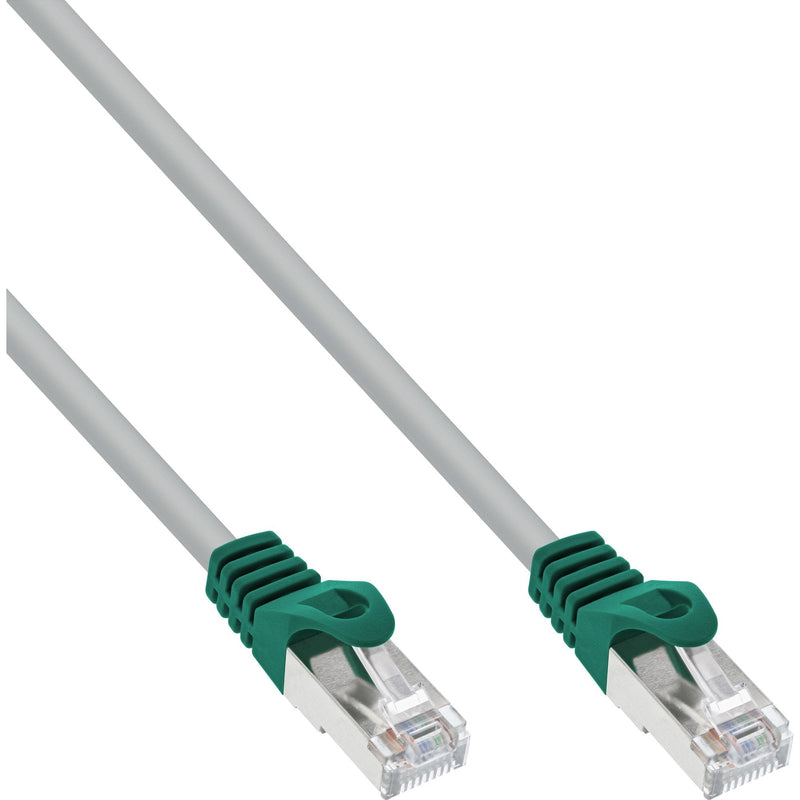 Inline Crossover PC To PC Network Cable F/UTP CAT.5E Grey 10M