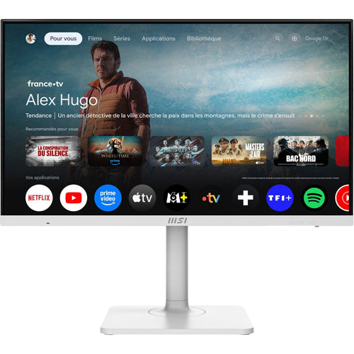 MSI Monitor 27 3840 X 2160 Pixels 4K Ultra HD Native Aspect Ratio 16:9 MODERNMD272UPSW — image 1