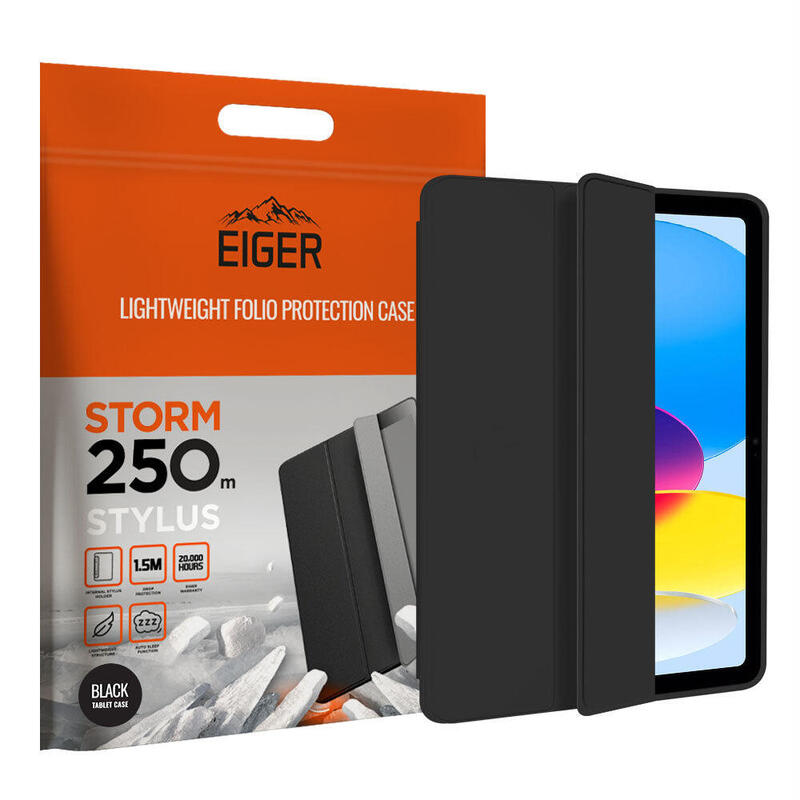 Eiger EGSR00136 Case For Tablet 27,7CM (10.9) Folio Black