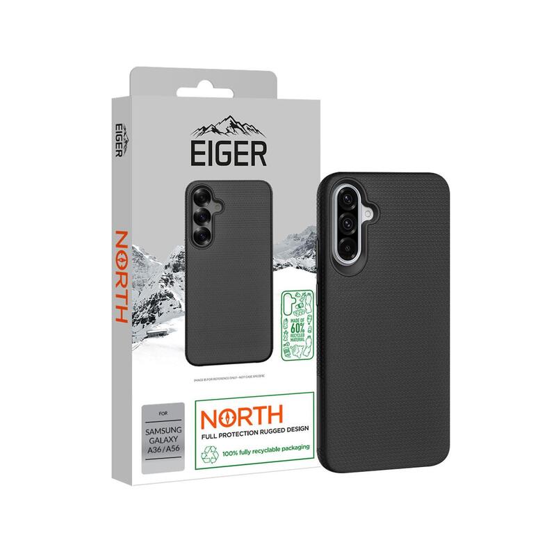 Eiger North Case Galaxy A37/A36/A56 Black