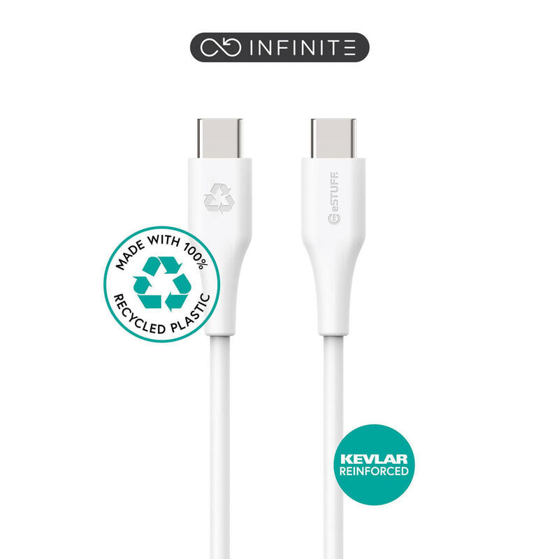 Estuff ES604370-BULK USB Cable USB 2.0 1M USB C White