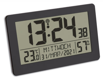 Radio Tfa 60.2557.01 Controlled Clock With Room Climate — image 1