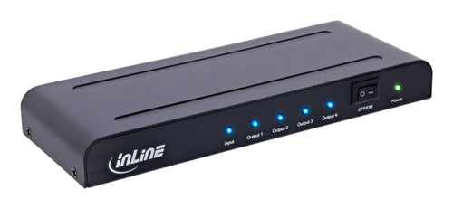 Inline® HDMI Splitter/Distributor, 4-PORT, 4K2K@60HZ Compatible — image 1