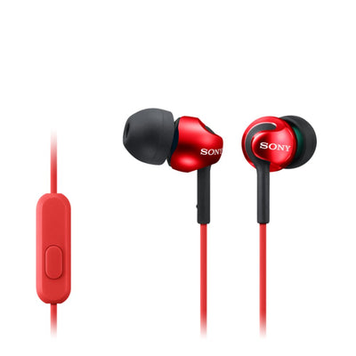 Sony MDR-EX110AP Rojos Headphones Button Diseã' Or And High Quality — image 1