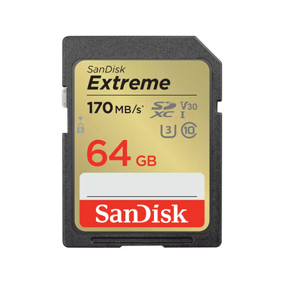 SanDisk Extreme 64GB Sdxc, SDSDXV2-064G-GNCIN — image 1