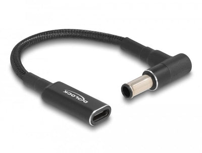 Delock 60043 Cable Charging Laptop USB Type-c™ Female a Sony 6,0 X 4,3MM Male Ángulo 90° 15CM — image 1