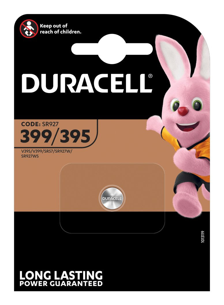 Duracell Battery Button 399/395 Oxido Silver Bateraâa No-recargable 1UD