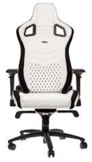 Noblechairs Epic Gaming Chair - White Black