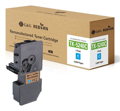 G&g Reborn-toner Compatible With Kyocera TK-5240C — image 1