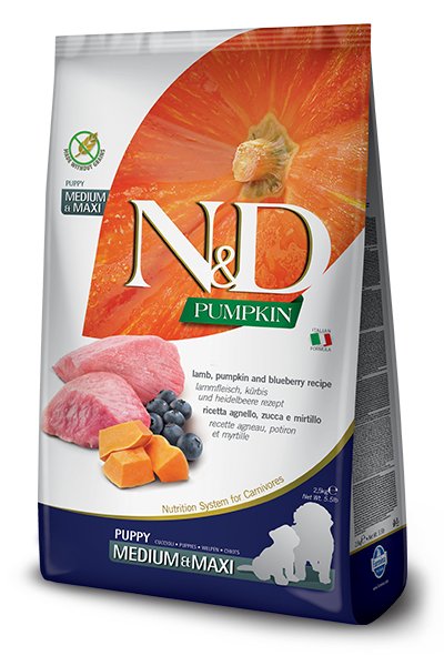 Farmina Perro N&d Pumpkin Pienso Seco Cachorros Raza Medium And Large With Cordero 12KG — image 1