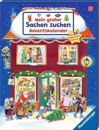 Ravensburger Mis Large Cosas Buscan Calendario Adviento, Book Aprendizaje 42142