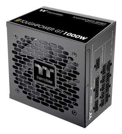 Thermaltake Power Supply Toughpower Gt 1000W, Black 1X GPU High Power 12 Pines, 5X Pcie, Gestión Cables, — image 1