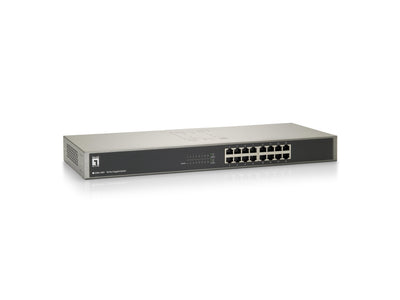 Level One Switch GSW-1657 16 Ports Gigabit 10/100/1000Mbps Mdi/Mdix Automatic Version 3 — image 1