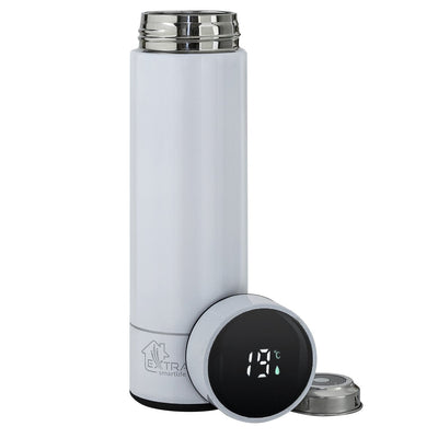 Extralink MUG-SMART500 White Mug Travel 500ML White Steel Inoxidable — image 1