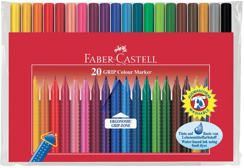 Faber-castell Filzstift Grip Colour Marker 20X Case — image 1