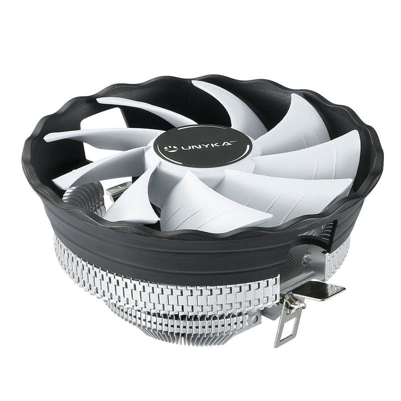 Disipador CPU Unyka Jotun Df 120 White Perfil Low 120MM 9 Aspas Multi Socket