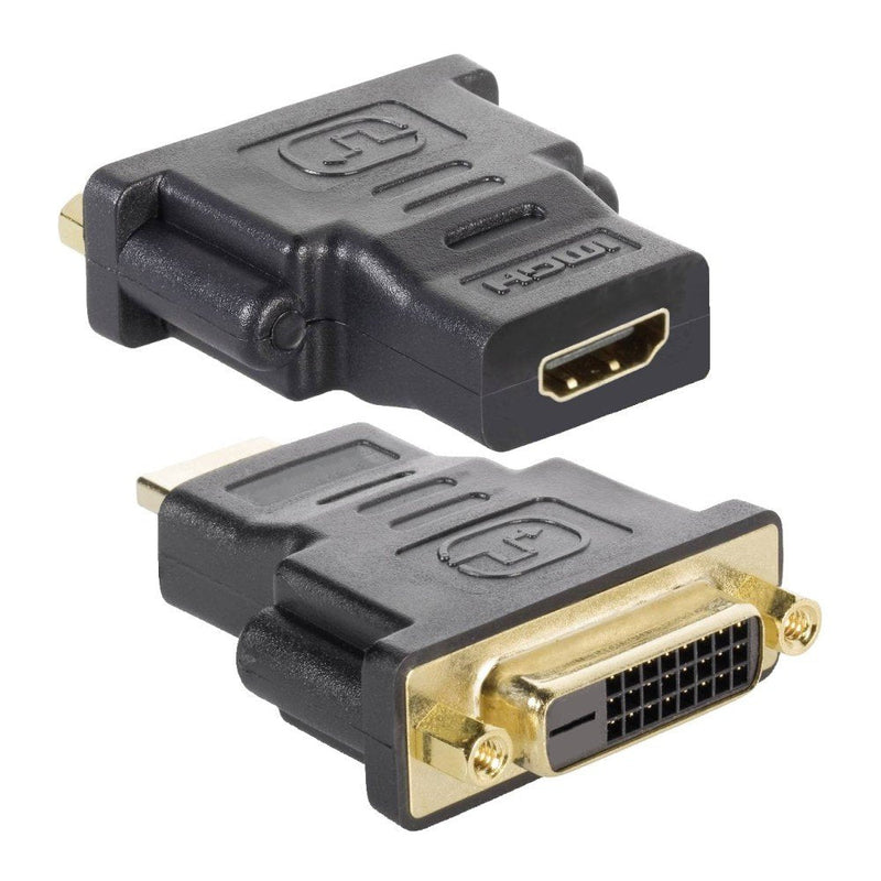 Techly Adapter DVI-d - HDMI F/F Black