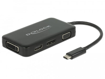 Delock Adapter USB Type-c™ - VGA, Hdmi, DVI Or DisplayPort — image 1
